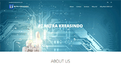 Desktop Screenshot of mitrakreasindo.com